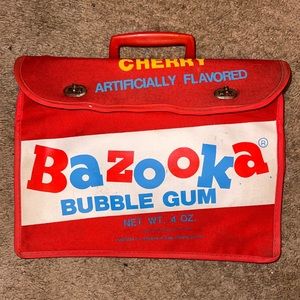 Bazooka bubblegum brief case